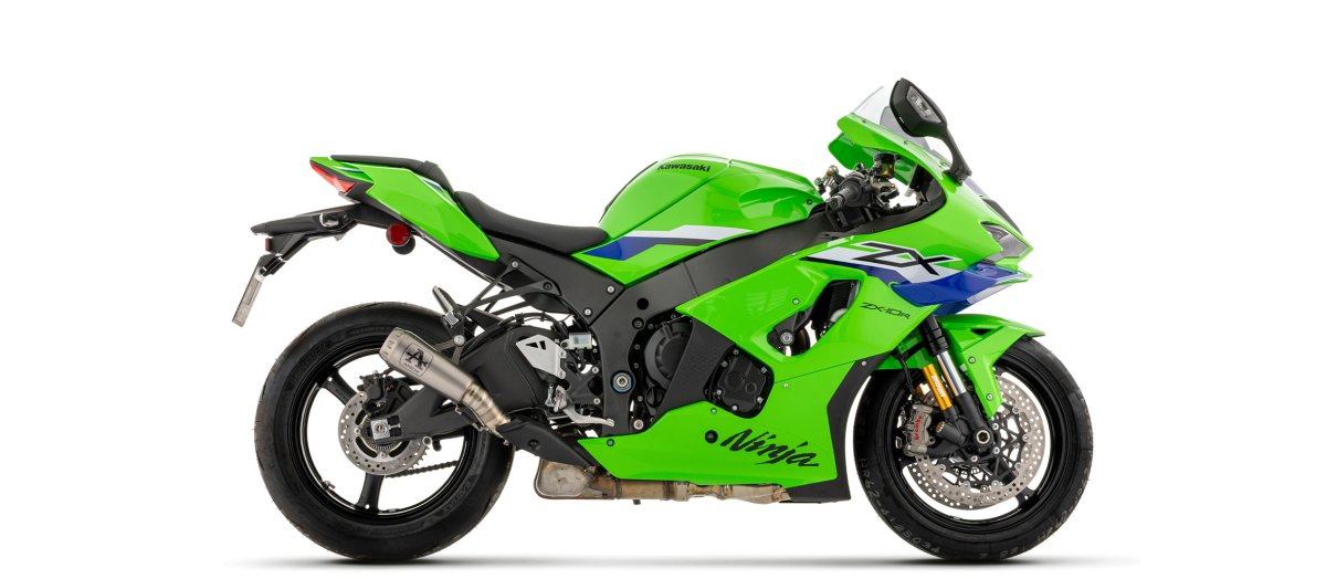 Escape ARROW PRO-Race homologado en titanio para KAWASAKI ZX-10 R / RR 2026 - vista 2