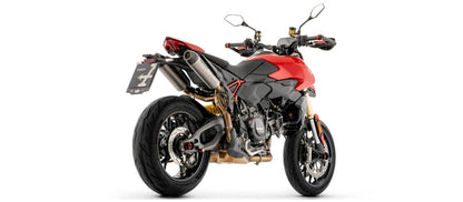 Escape ARROW Round-Sil homologado en titanio para DUCATI HYPERMOTARD 890 2026 - vista 5