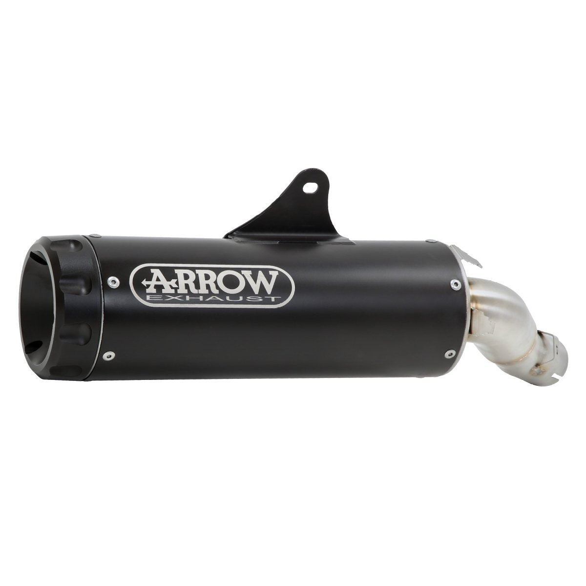 Escape ARROW Rebel homologado en aluminio negro para HONDA CL 500 25-26 - vista 1