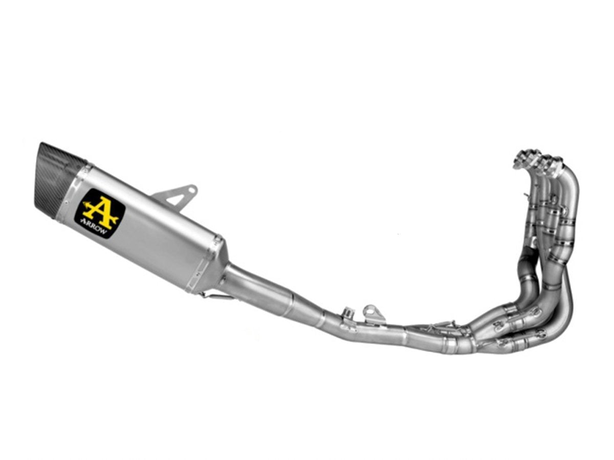 Escape completo ARROW Pista no homologado en titanio completo con colectores en titanio para KAWASAKI ZX-6R / 636 24-26 - vista 1