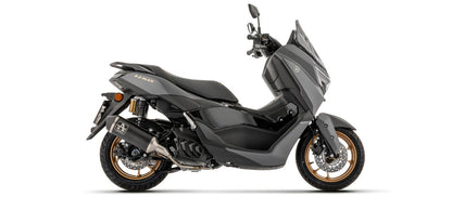 Escape completo ARROW Urban no homologado en aluminio negro con colectores en acero inoxidable  con punta en acero inoxidable Dark para YAMAHA NMAX 155 25-26 - vista 2