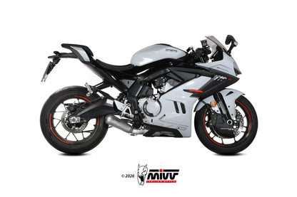 Escape completo homologado Mivv X-M1 en Titanio para CF Moto 675 SR 25-26