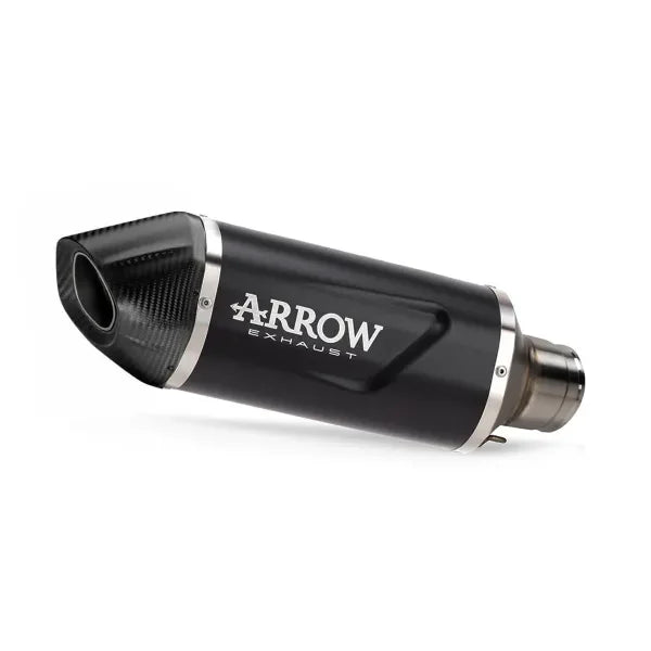 Escape ARROW Indy Race homologado en aluminio negro para BMW F 450 GS 2026 - vista 1