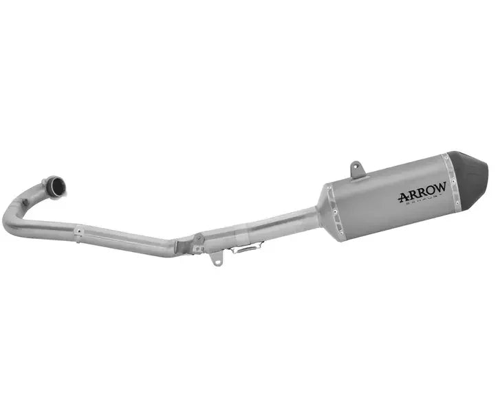 Escape completo ARROW Explorer no homologado en titanio con colectores en acero inoxidable para KTM 690 ENDURO / R 25-26 | KTM 690 SMC / R 25-26 | HUSQVARNA 701 ENDURO/SUPERMOTO 2026 - vista 1