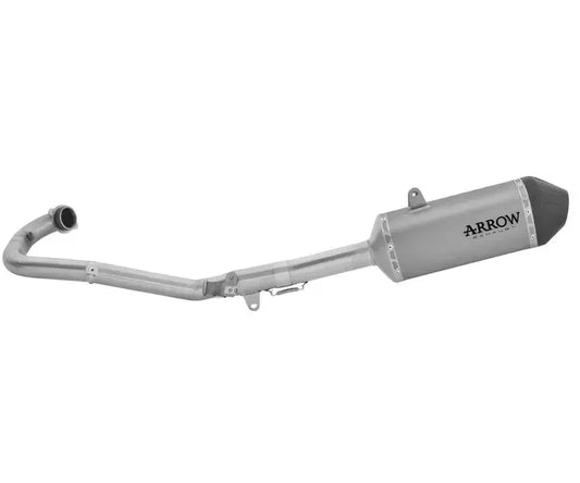 Escape completo ARROW Explorer no homologado en titanio con colectores en acero inoxidable para KTM 690 ENDURO / R 25-26 | KTM 690 SMC / R 25-26 | HUSQVARNA 701 ENDURO/SUPERMOTO 2026 - vista 1