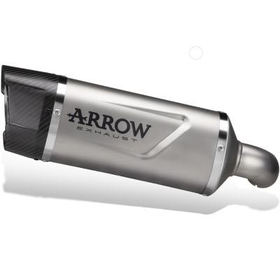 Escape completo ARROW Indy Race no homologado en titanio con colectores en acero inoxidable para CF MOTO 675 SR 25-26 | 675 NK 25-26 - vista 1
