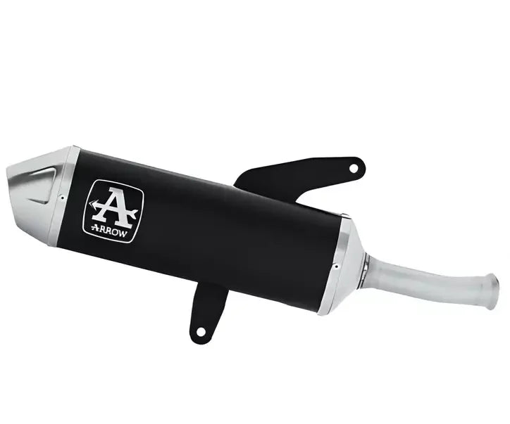 Escape ARROW Urban homologado en aluminio negro para ZONTES 368 G 2026 - vista 1