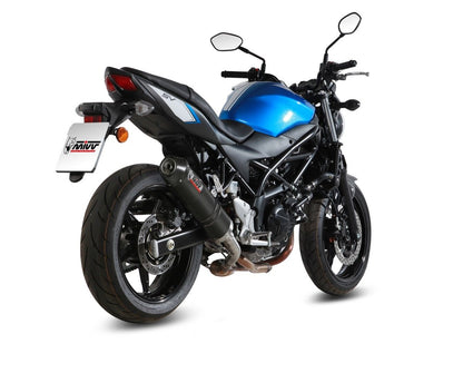Escape homologado Mivv OVAL en Carbono para Suzuki SV 650 /S 16-24