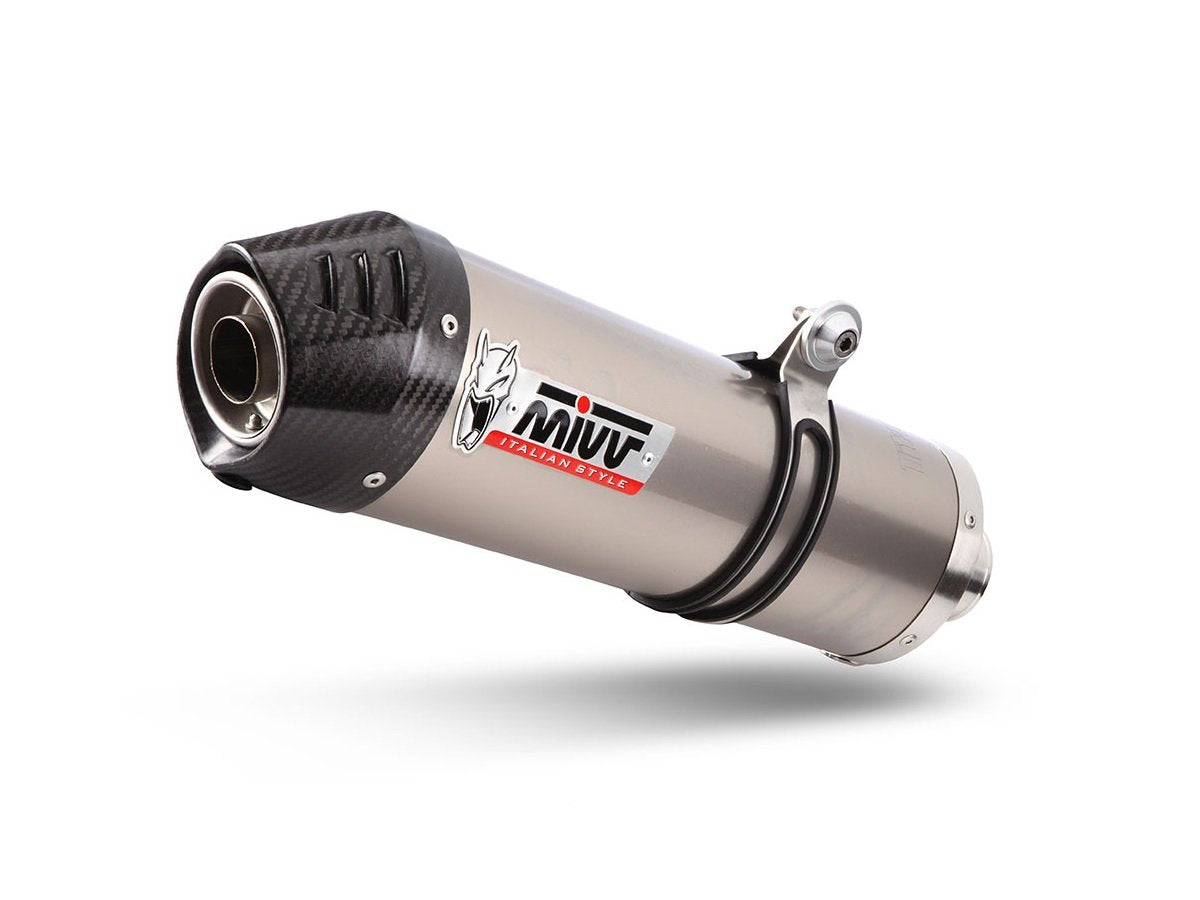 Escape homologado Mivv OVAL en Titanio para Suzuki SV 650 /S 16-24