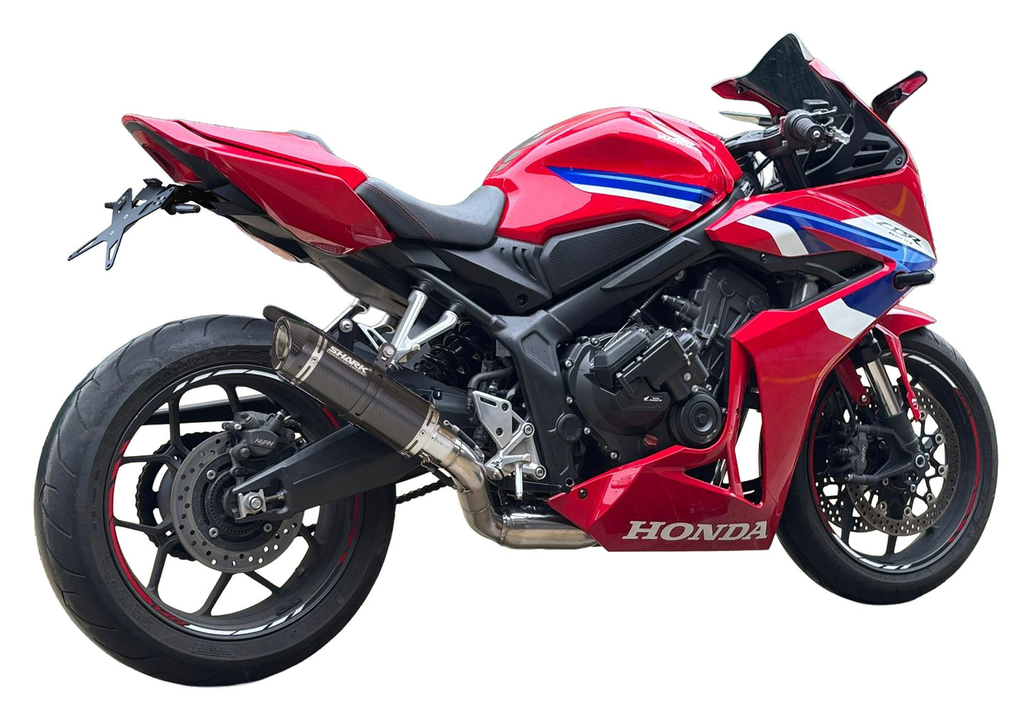 Línea Completa SHARK Street GP Honda CB650R/ CBR650R (2019-2026) HOMOLOGADO