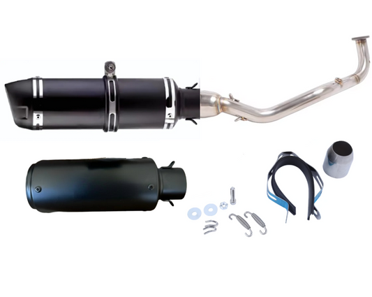 Línea Completa Yamaha Xmax 125 (2021-2024) 2 Silenciadores