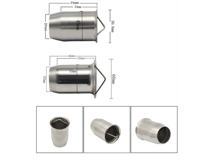 Catalizador Premium Acero Inoxidable