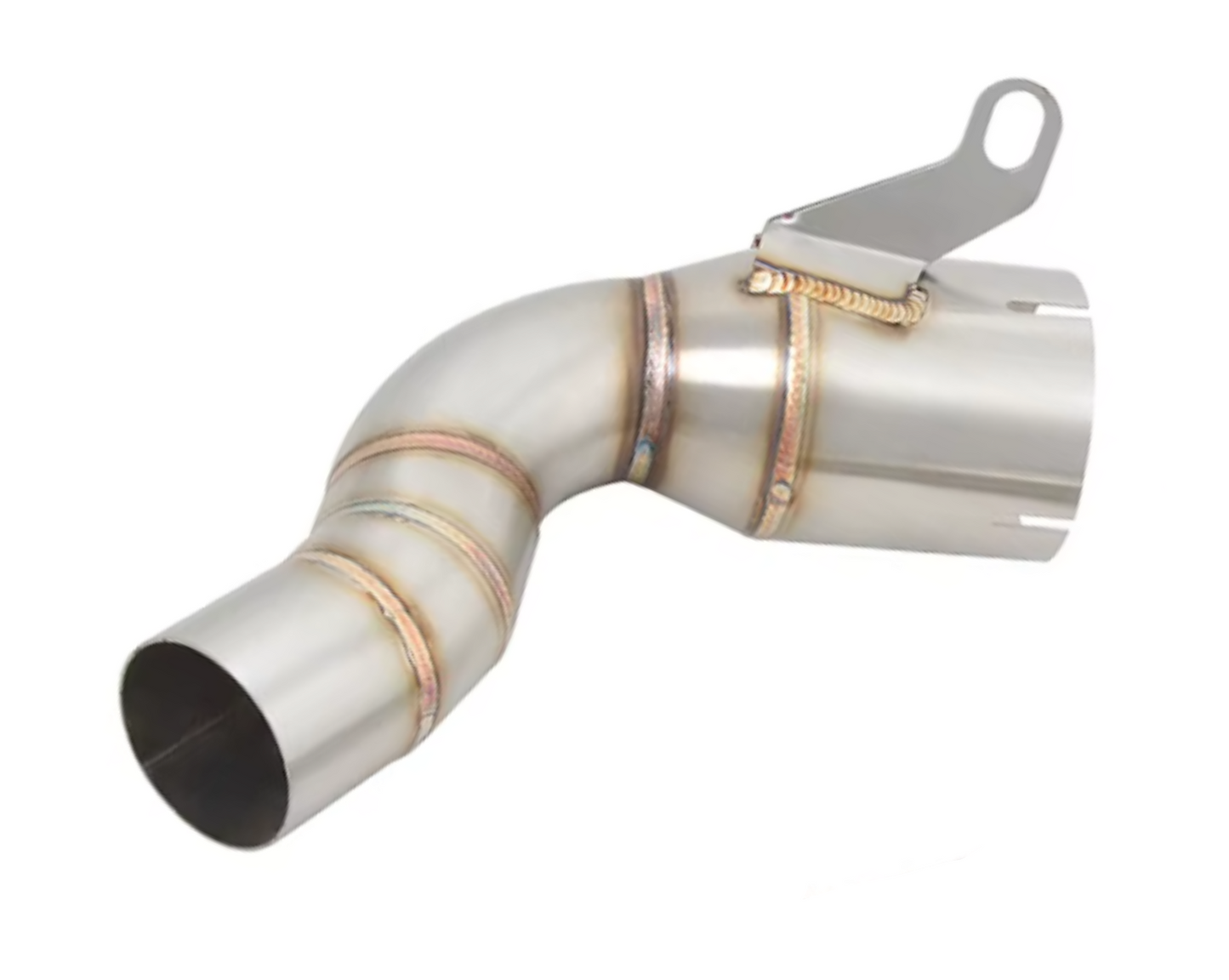 Supressor de conversor catalítico artesanal KTM Duke 125-390 (2021-2025) em aço inoxidável