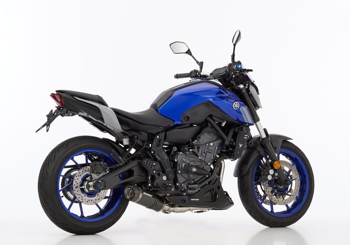 Línea Completa SHARK Street GP Yamaha MT-07/ R7/ Tracer 7/ XSR700 (2014-2026) HOMOLOGADO