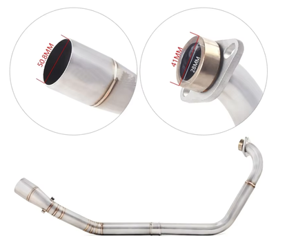 Yamaha MT 125 (2014-2019) Stainless Steel Handcrafted Manifold