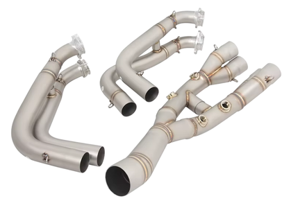 Coletores de escape artesanais BMW S1000RR/ S1000R/ S1000XR/ M1000R/ M1000XR (2019-2026) Aço Inoxidável