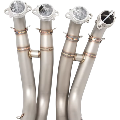 Coletores de escape artesanais BMW S1000RR/ S1000R/ S1000XR/ M1000R/ M1000XR (2019-2026) Aço Inoxidável