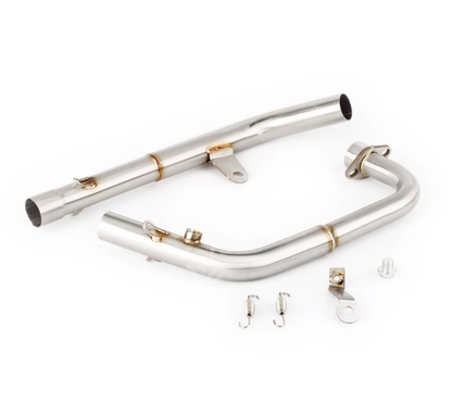 Colector Artesanal Kawasaki Z125 (2018-2026) Acero Inoxidable