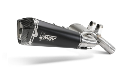 Mivv DELTA RACE Approved Exhaust Black Steel BMW F 900 XR (2020-2025)
