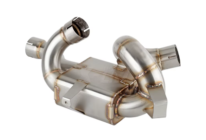 Ducati Multistrada V4-V4S (2021-2026) Handmade Catalytic Converter Delete Stainless Steel