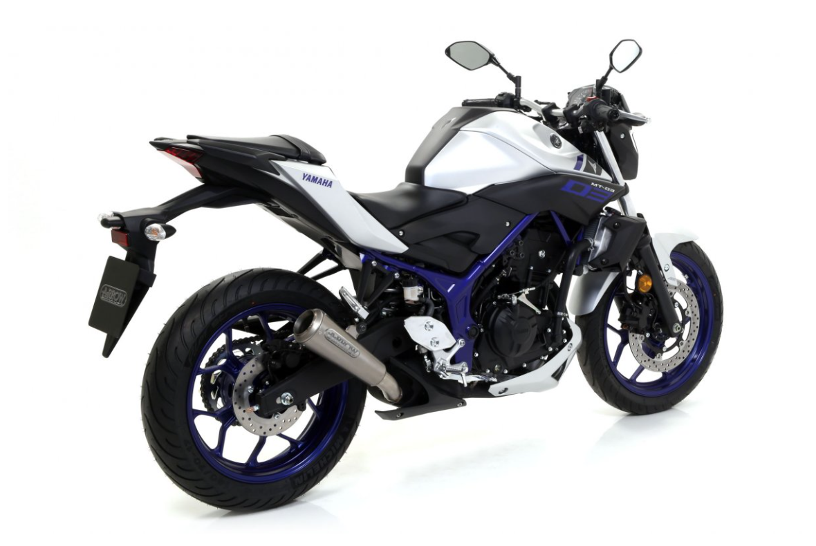 Escape ARROW PRO-Race Homologado en Nicromo YAMAHA MT-03 16-19 | YZF-R3 15-18/21-24