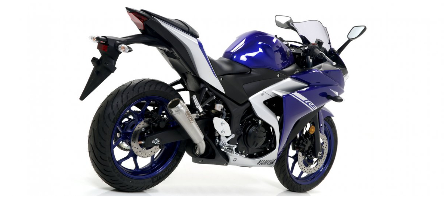 Escape ARROW PRO-Race Homologado en Nicromo YAMAHA MT-03 16-19 | YZF-R3 15-18/21-24