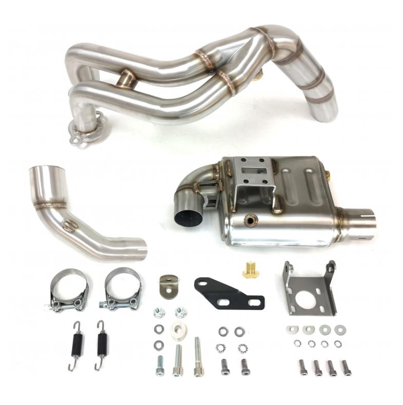 Escape completo IXIL RC3B Homologado acero negro YAMAHA MT 07 (2021-2025)