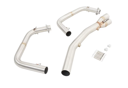 Kawasaki Z400-Ninja 400 Stainless Steel Handcrafted Manifolds (2018-2023)