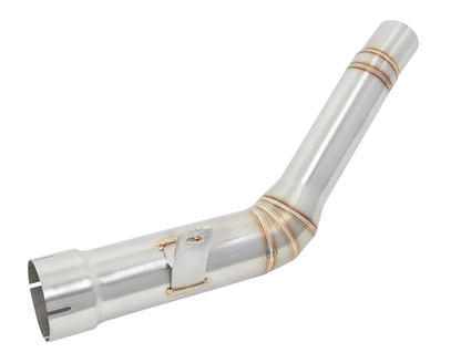Kawasaki ZX-10R (2021-2026) Handmade Catalytic Converter Delete Pipe Stainless Steel