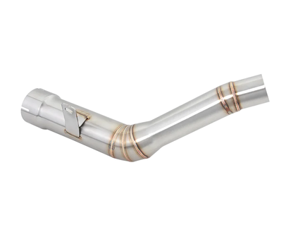 Kawasaki ZX-10R (2021-2026) Handmade Catalytic Converter Delete Pipe Stainless Steel