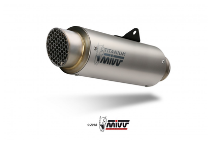 Mivv GP PRO approved complete exhaust in Titanium for HONDA CBR 650 R 19-23 | CB 650 R / NEO SPORTS CAFÉ 19-23