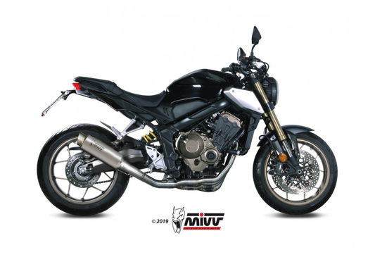 Mivv GP PRO approved complete exhaust in Titanium for HONDA CBR 650 R 19-23 | CB 650 R / NEO SPORTS CAFÉ 19-23