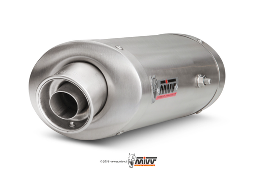 Escape homologado Mivv OVAL en Acero inox. para YAMAHA YZF 1000 R1 / M 04-06
