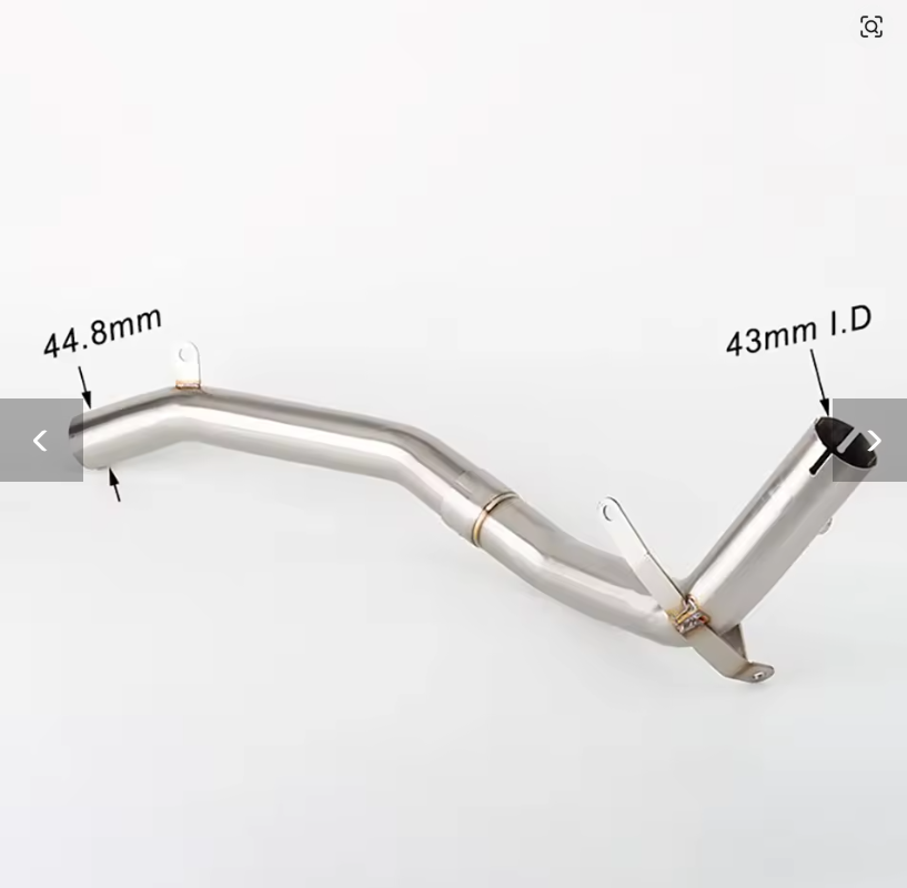 Supresor de Catalizador Artesanal Suzuki GSR 600 (2006-2011) Acero Inox