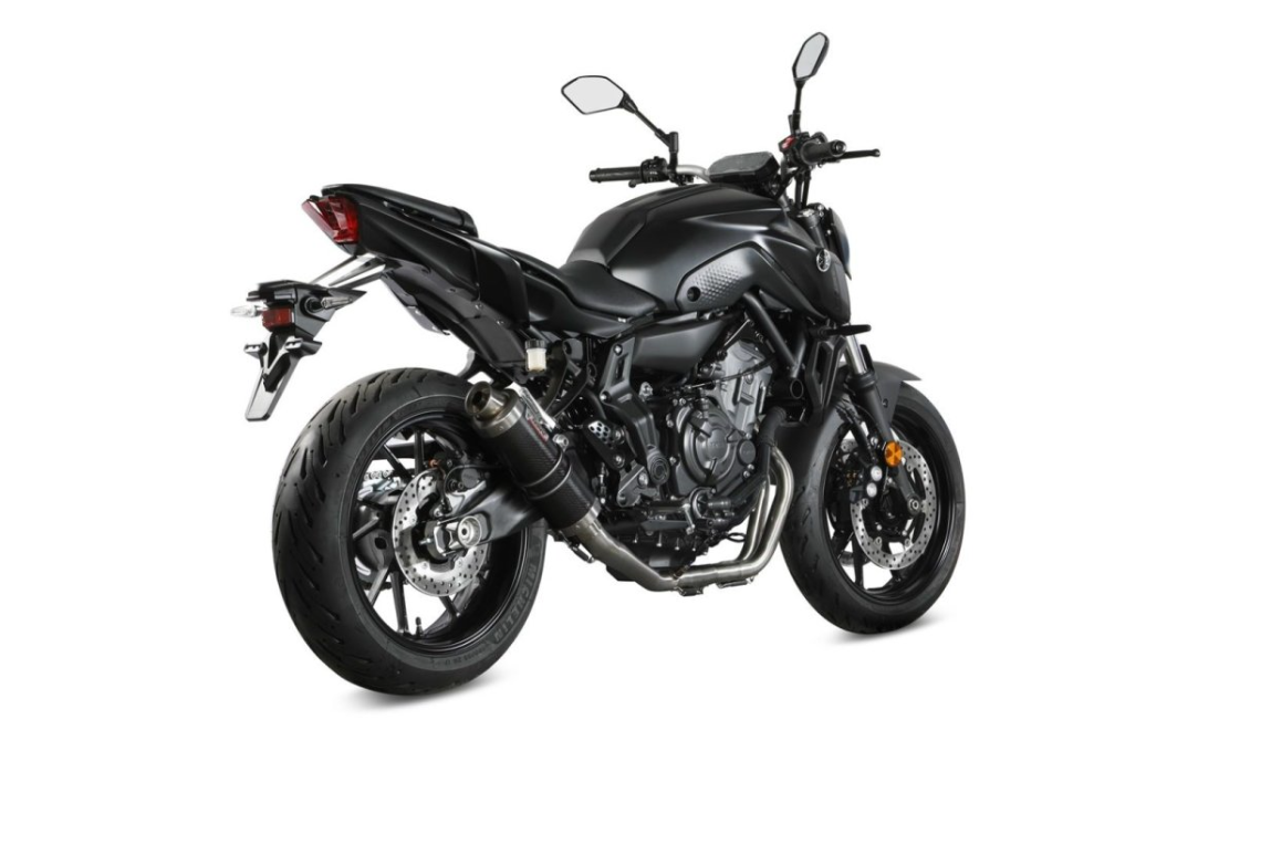 Escape completo homologado Mivv GP en Carbono para YAMAHA MT 07 14-24