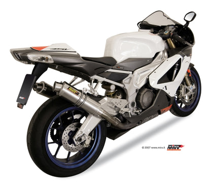 Escape no homologado Mivv GP en Carbono para Aprilia