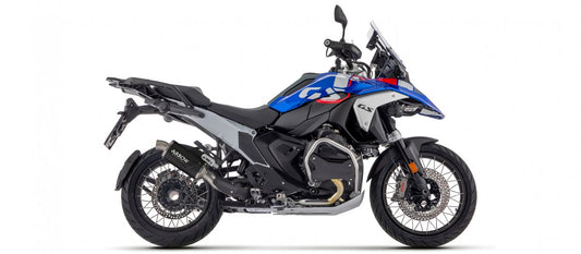 Escape ARROW Indy Race homologado en aluminio negro para BMW R 1300 GS ADVENTURE 24-25 | R 1300 GS 24-25