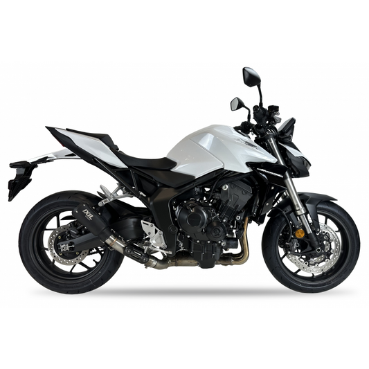 Escape IXIL RB homologado en acero negro para HONDA CB 1000 HORNET / SP 2025