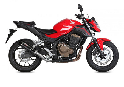 Escape de carbono aprovado pela Mivv GP para Honda CB 500 F 16-18 