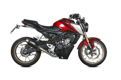 Mivv GP PRO approved full exhaust in carbon for HONDA CB 125 R NEO SPORTS CAFÉ 21-24