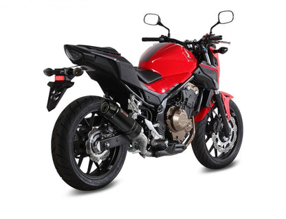 Escape de carbono aprovado pela Mivv GP para Honda CB 500 F 16-18 