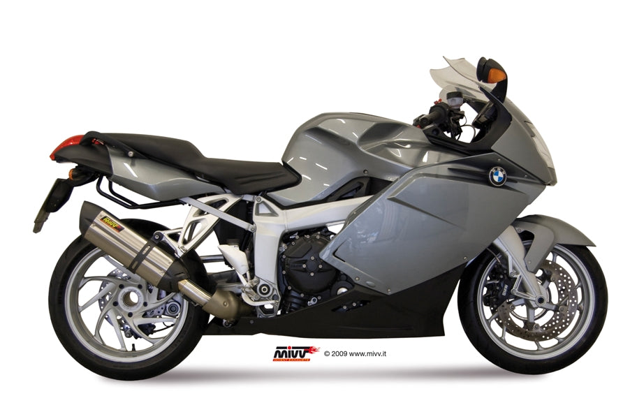 Escape no homologado Mivv Suono en Acero inox. para BMW K 1200 R 05-08 | K 1200 S 05-08 | K 1200 GT 05-08