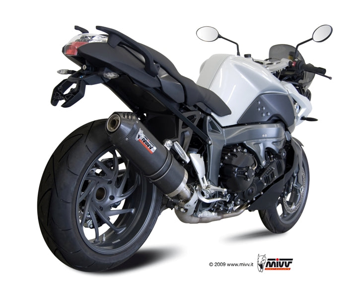 Escape homologado Mivv OVAL en Carbono para BMW K 1300 S 09-16 | K 1300 R 09-16