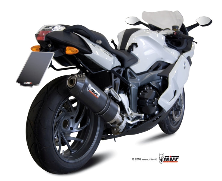 Escape homologado Mivv OVAL en Carbono para BMW K 1300 S 09-16 | K 1300 R 09-16