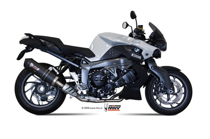 Escape homologado Mivv OVAL en Carbono para BMW K 1300 S 09-16 | K 1300 R 09-16