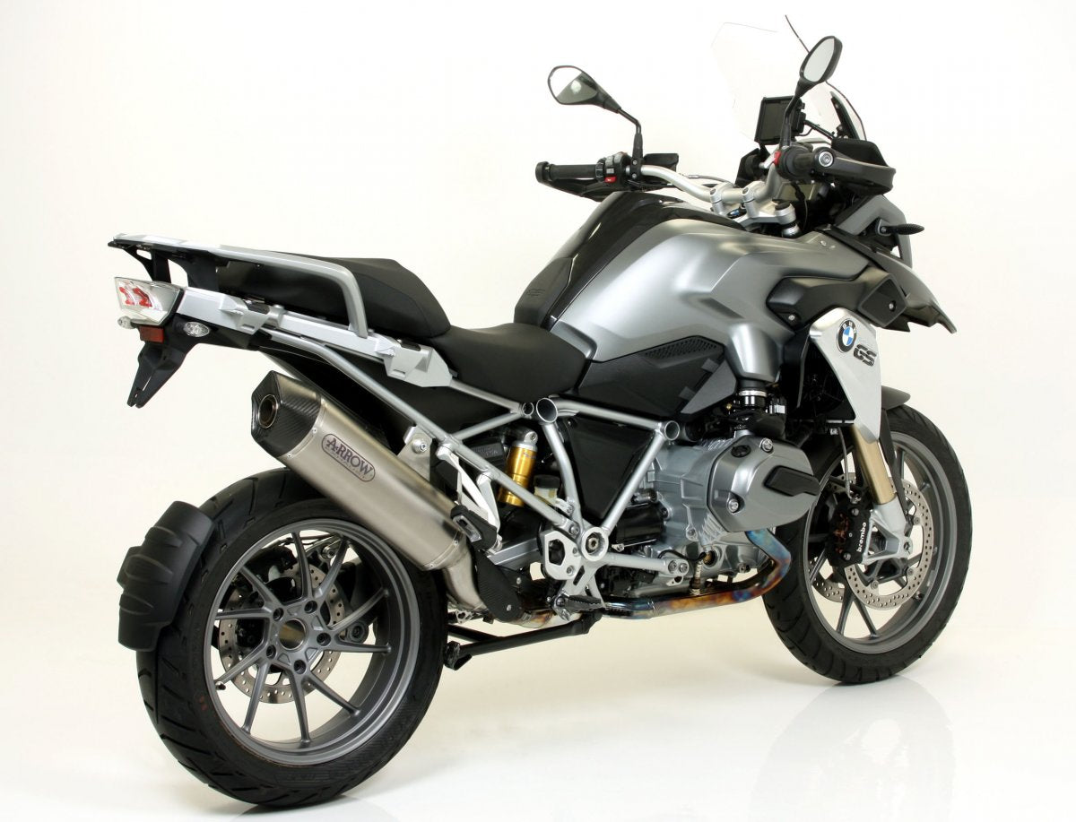 Escape ARROW Maxi Race-Tech aprovado em titânio para BMW R 1200 GS/ADV 13-18 | R 1250 GS/ADV 19-24 