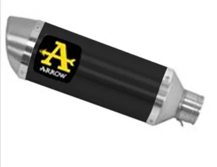 Escape ARROW Thunder homologado en aluminio negro para YAMAHA MT 07 14-20 | TRACER 7 / 700 / GT 16-24 | MT 07 TRACER 14-20