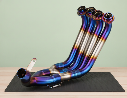 Handcrafted Yamaha R6 Headers (2006-2020) Titanium-Style