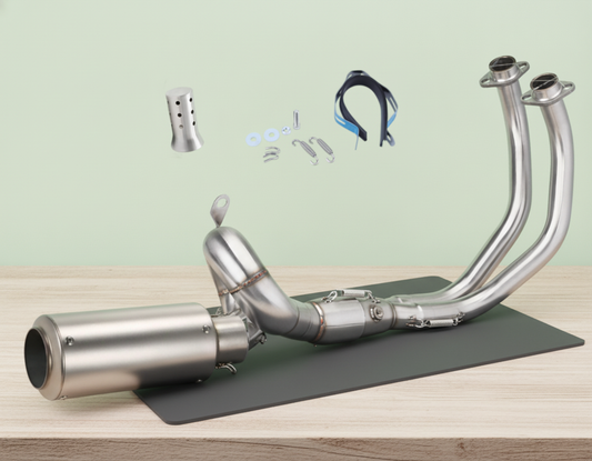Línea Completa Artesanal Yamaha MT-07/ R7/ Tracer 7/ XSR700 (2014-2026) Acero Inoxidable