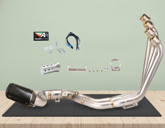 Línea Completa Artesanal Honda CB650R/ CBR650R (2019-2026) Acero Inoxidable